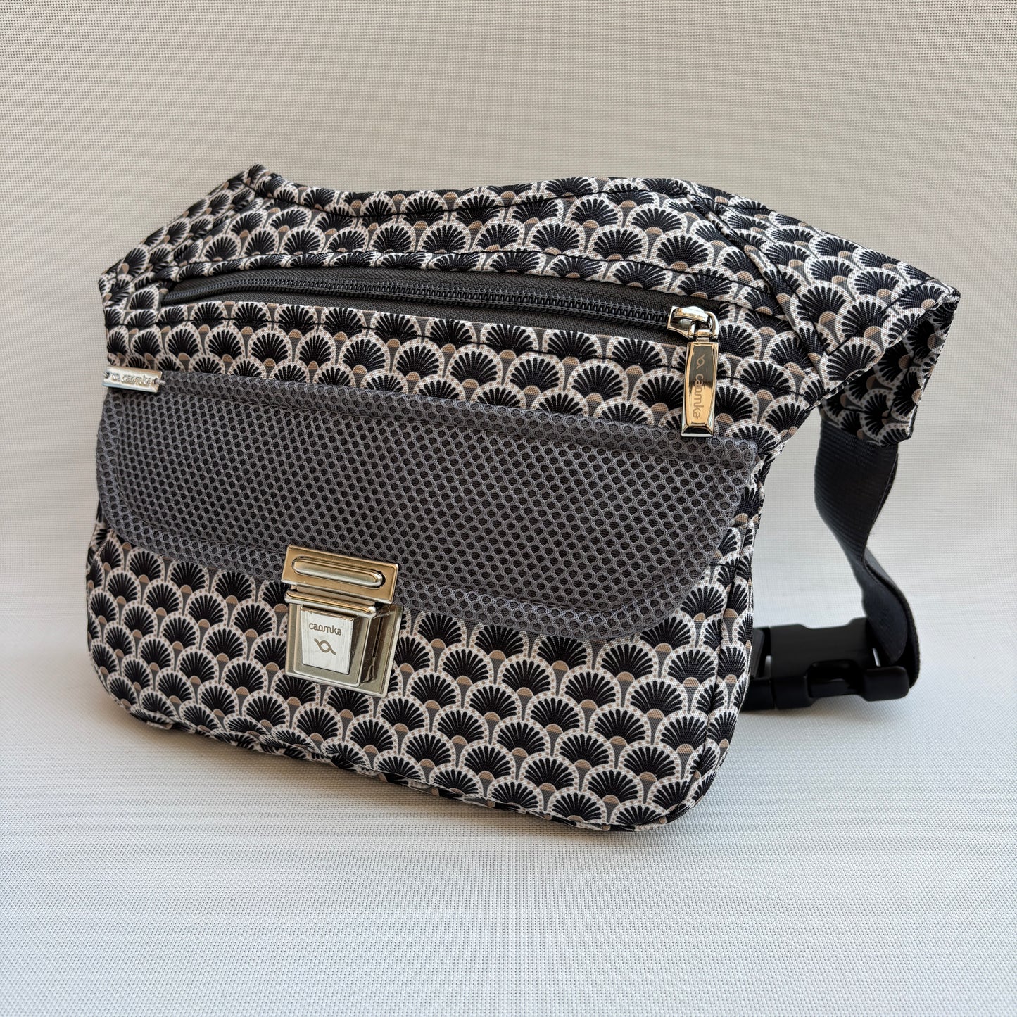 Riñonera "Japanese Waves" · Impermeable · Pieza Única Núm. 18557