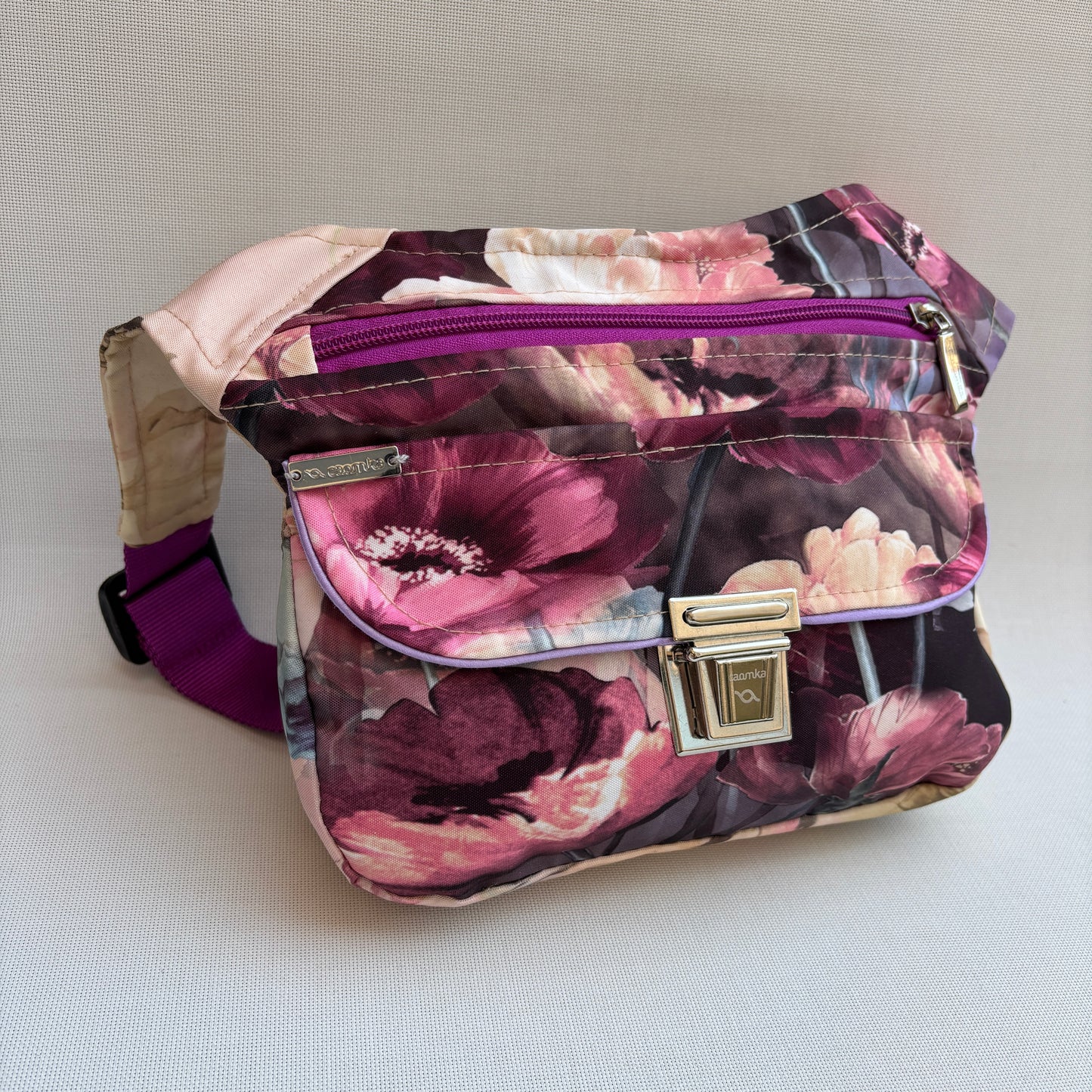 Riñonera "Special Spring Flowers" + Bolsillo trasero extra · Impermeable · Pieza Única Núm. 18694