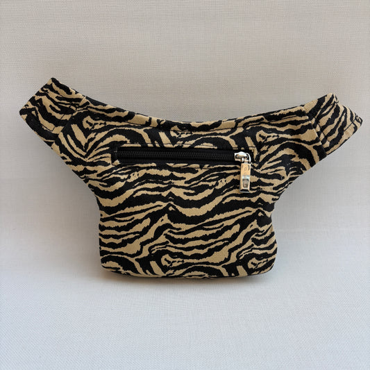 Riñonera Mini "Elegant Luxury" + Bolsillo trasero extra · Pieza Única Núm. 18542