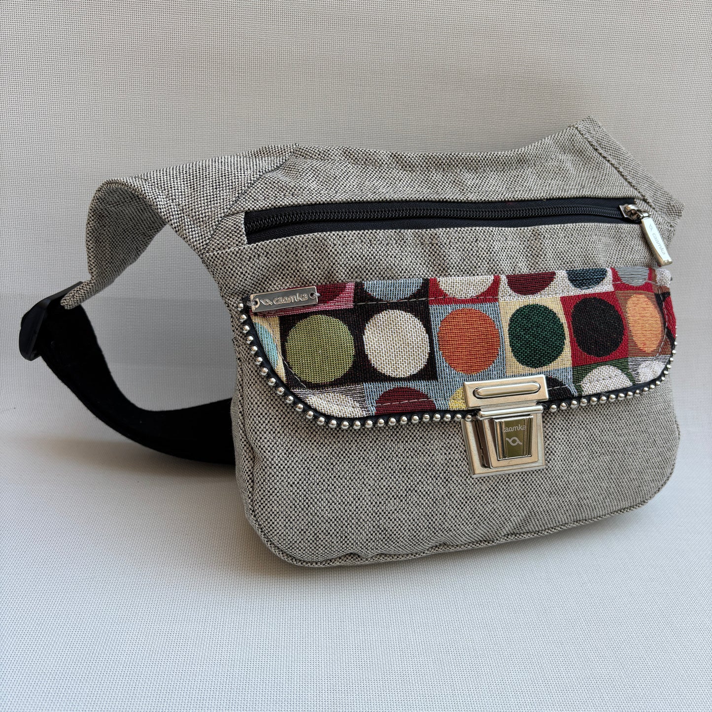 Riñonera "Special Color Dots" + Bolsillo trasero · Pieza Única Núm. 18370