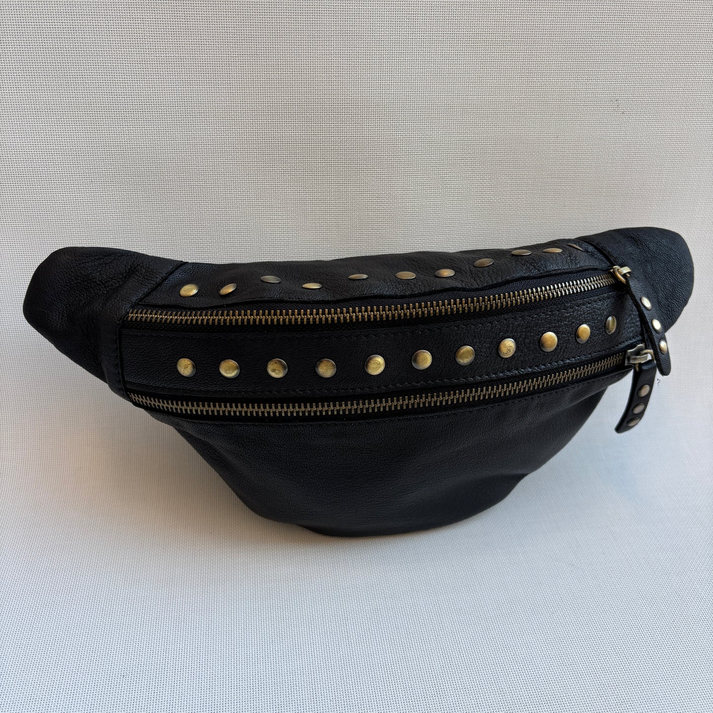 Riñonera "Special Premium Retro Chic Black" · Piel · Pieza Exclusiva Núm. 16871