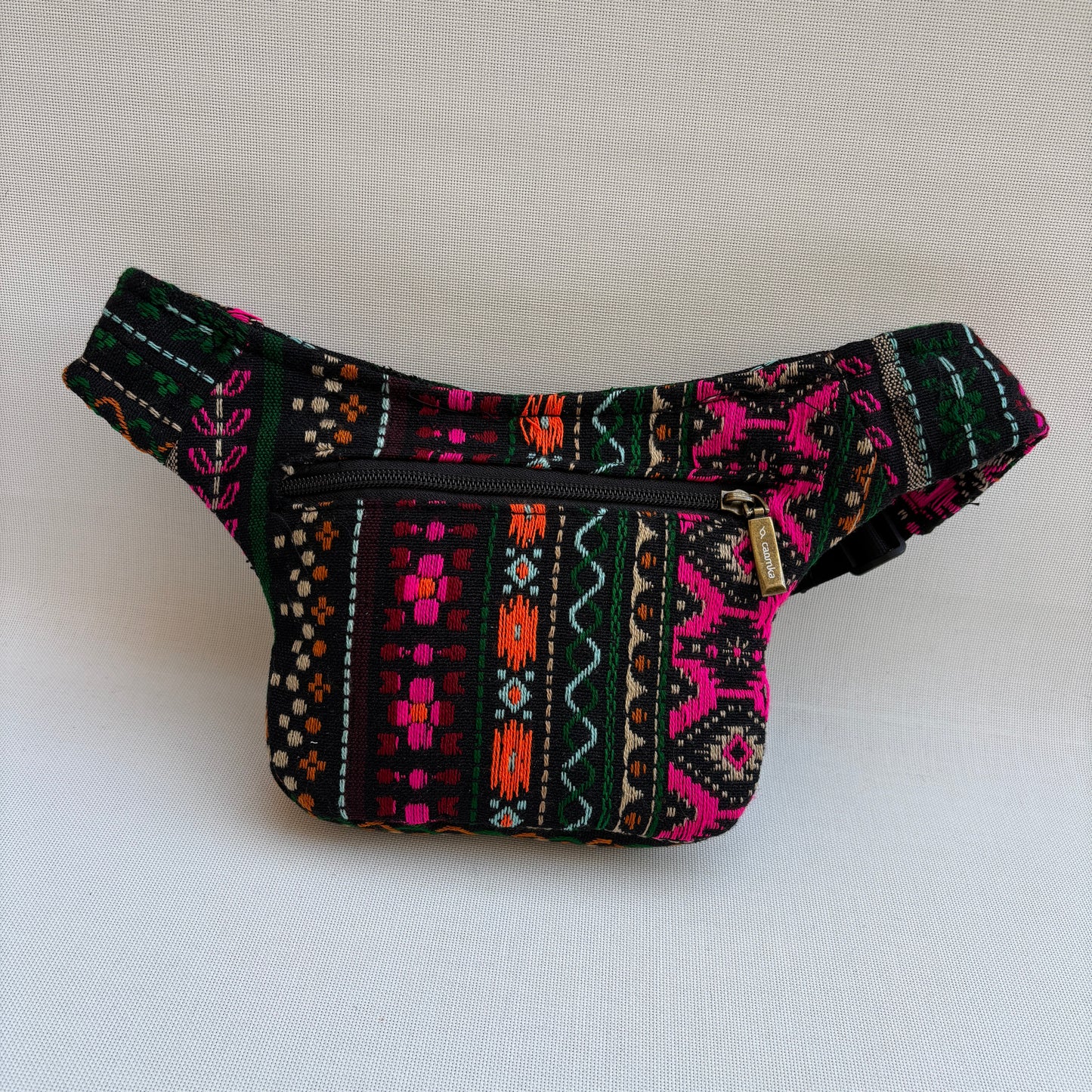 Riñonera Mini "Special Índia Etnical" + Bolsillo trasero extra · Pieza Única Núm. 18341