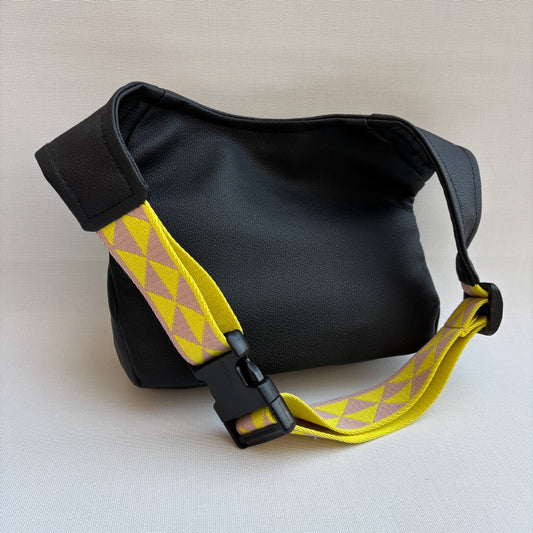 Riñonera "Special Black & Green Top" · Polipiel · Pieza Única Núm. 18369