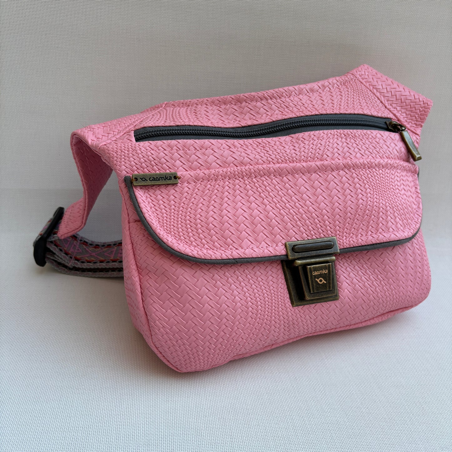 Riñonera "Special Pink Top" + Bolsillo trasero · Polipiel · Pieza Única Núm. 18368
