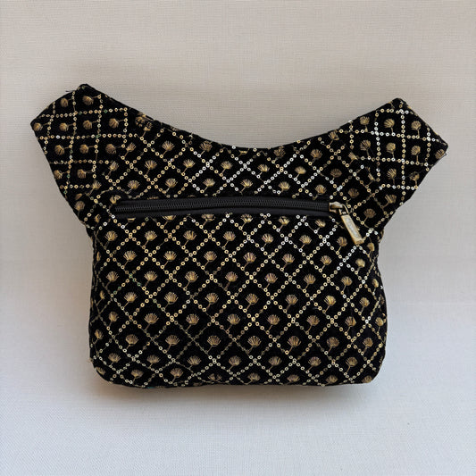 Riñonera "Elegant Luxury India Golden" + Bolsillo trasero · Pieza Única Núm. 18349