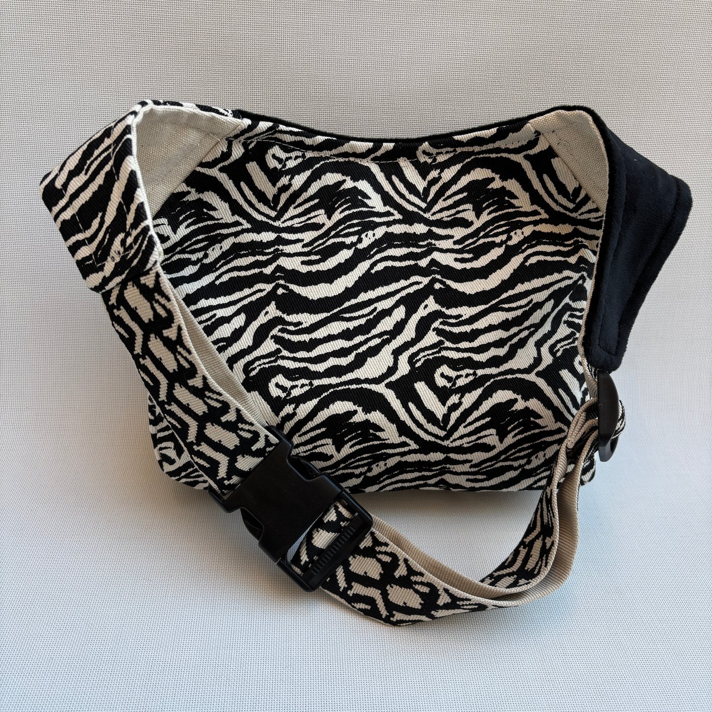 Riñonera "Animal Print Top Plus" · Terciopelo · Pieza Única Núm. 16851