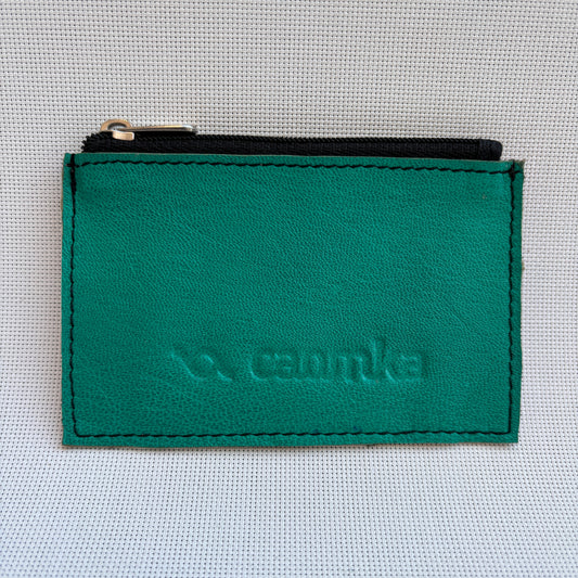 Monedero Micro CAOMKA · Piel natural · Pieza Única Núm. 16805