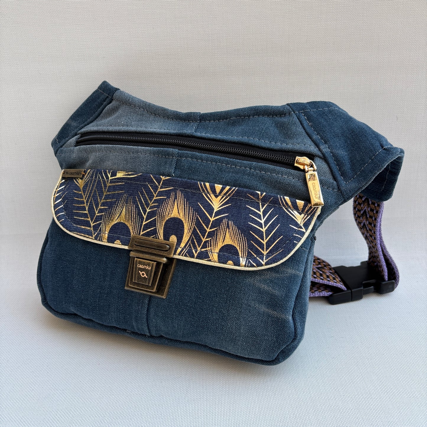 Riñonera “Special ♻️ Jeans Recycled ♻️ Top” · Pieza Única Núm. 18373