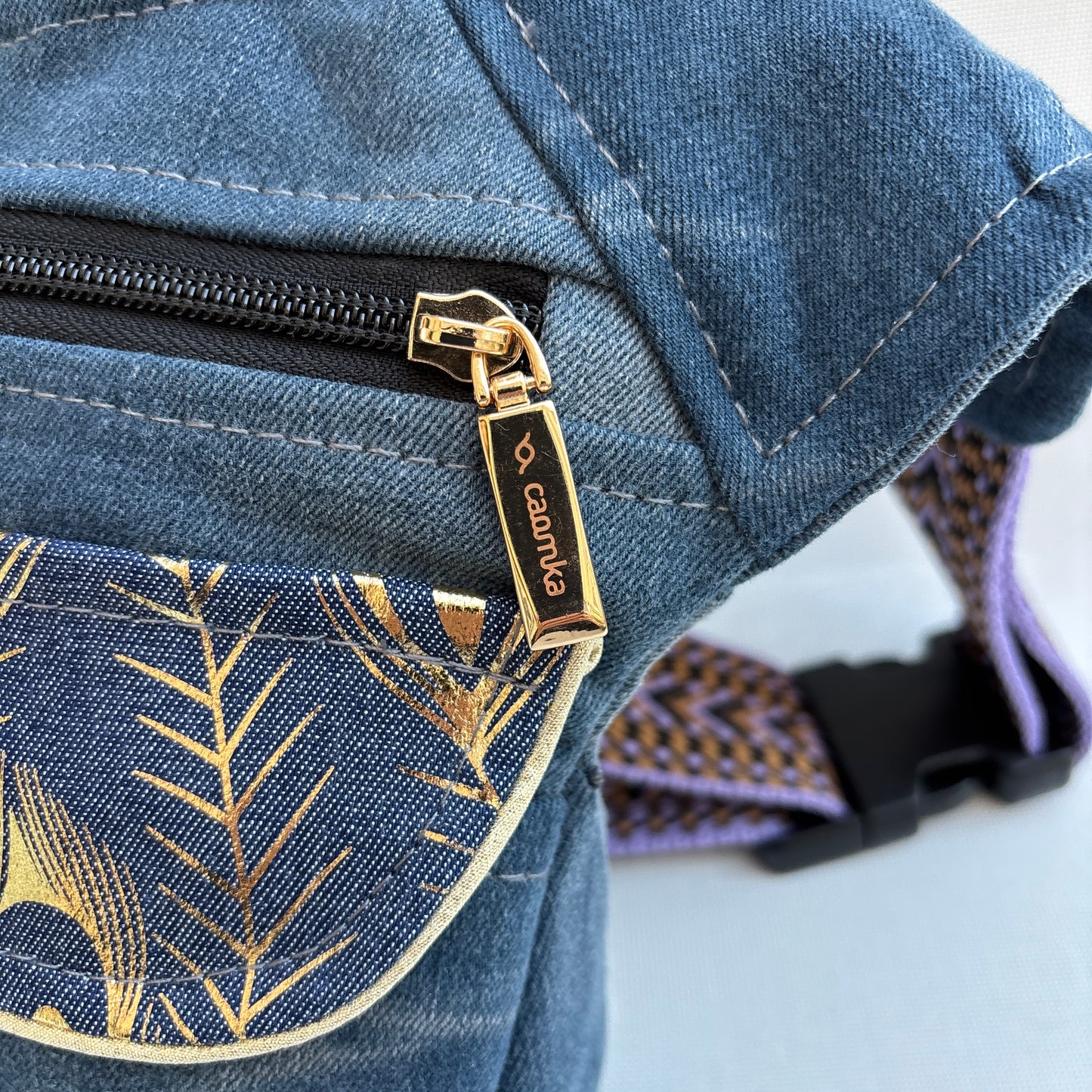 Riñonera “Special ♻️ Jeans Recycled ♻️ Top” · Pieza Única Núm. 18373