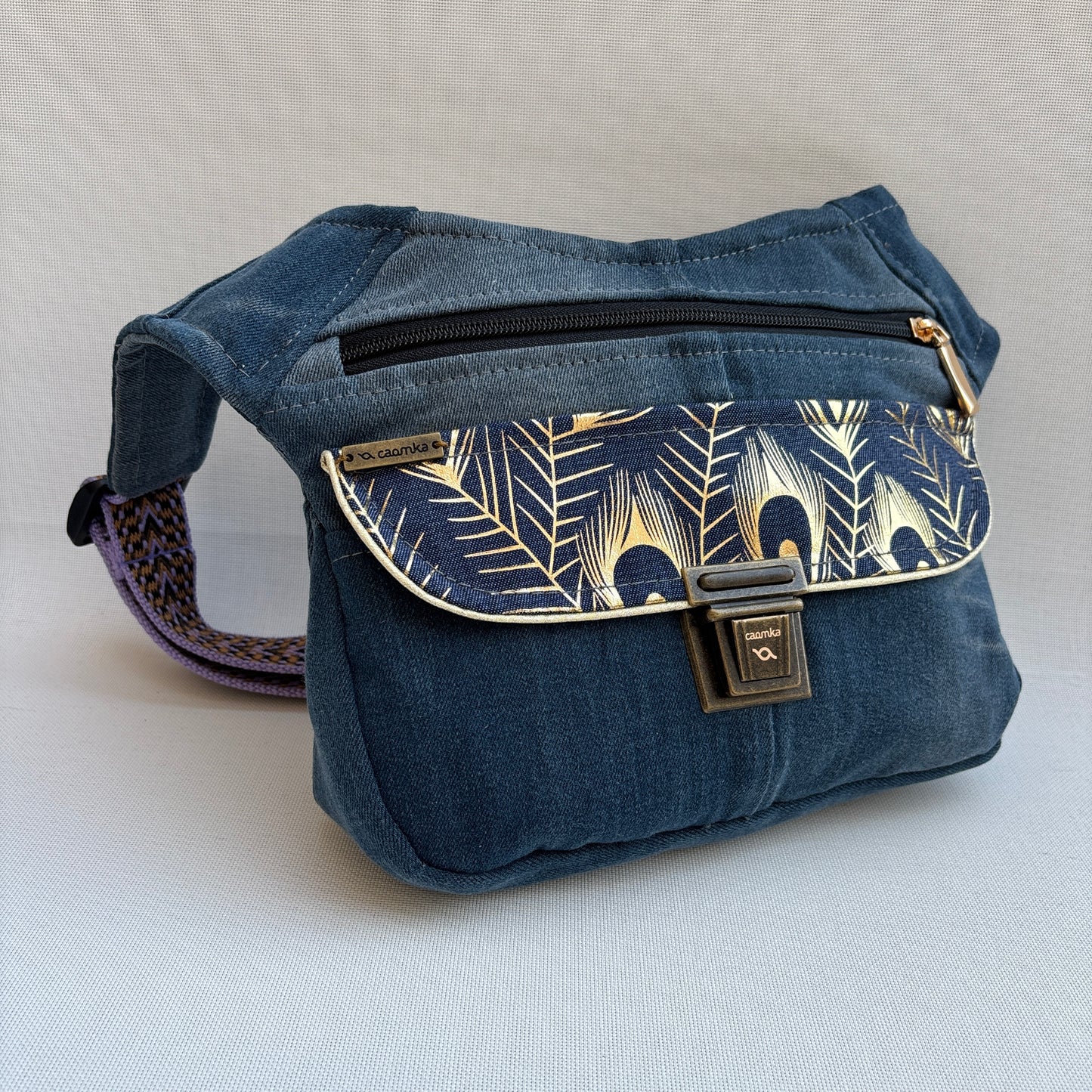 Riñonera “Special ♻️ Jeans Recycled ♻️ Top” · Pieza Única Núm. 18373