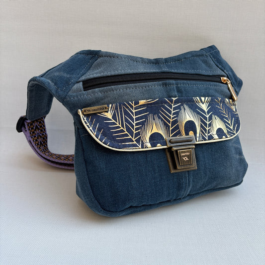 Riñonera “Special ♻️ Jeans Recycled ♻️ Top” · Pieza Única Núm. 18373