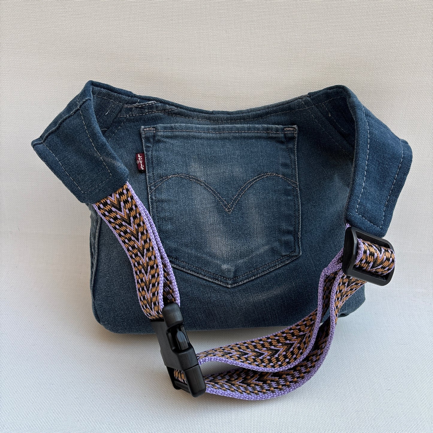 Riñonera “Special ♻️ Jeans Recycled ♻️ Top” · Pieza Única Núm. 18373