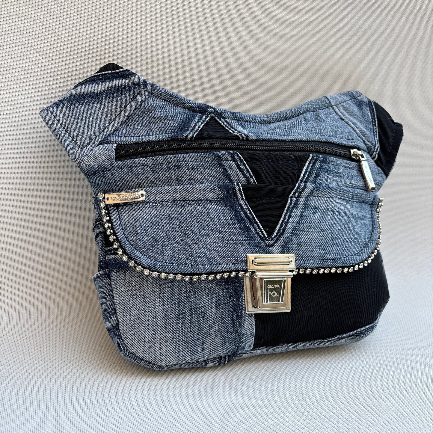 Riñonera “Special ♻️ Jeans Recycled ♻️ Top” · Pieza Única Núm. 18371