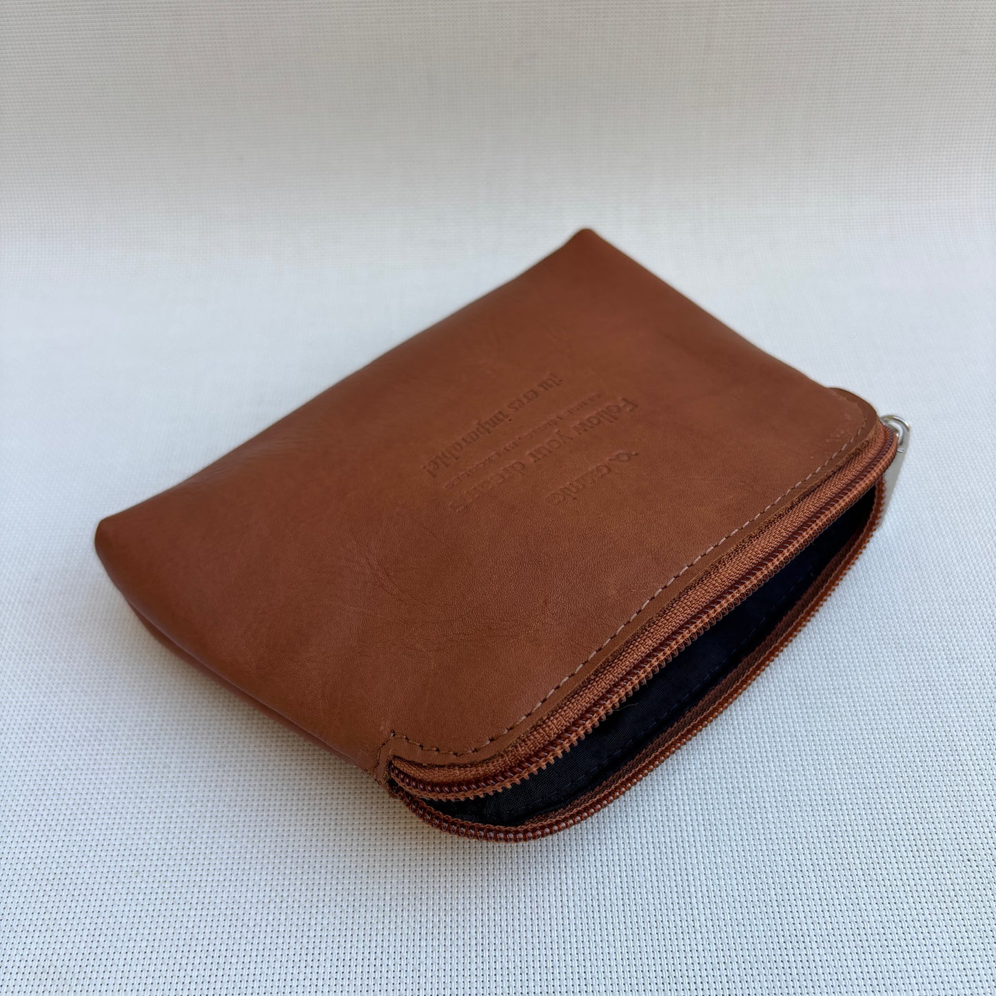 Mini Neceser Caomka de Piel · Pieza Exclusiva Núm. 19282