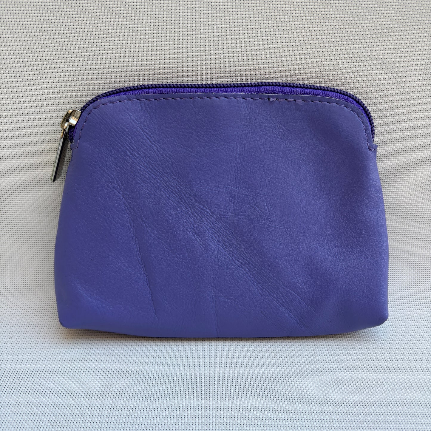 CAOMKA Flat Coin Purse Natürliches BioCuir®-Leder Exklusivstück Nr. 13177