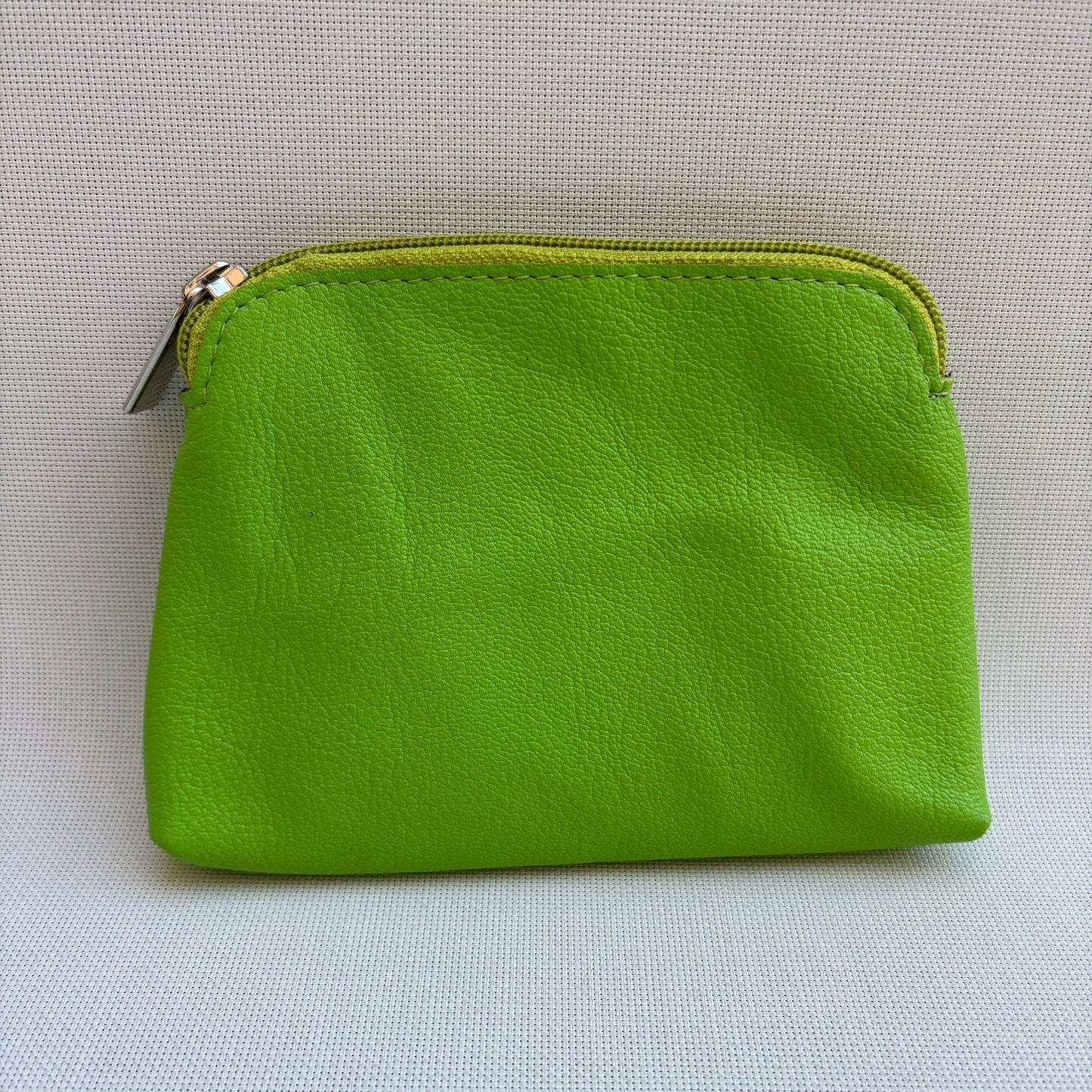 CAOMKA Flat Coin Purse Natürliches BioCuir®-Leder Exklusivstück Nr. 13177