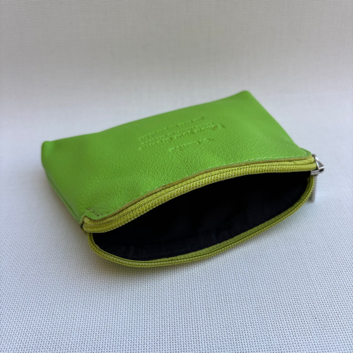 CAOMKA Flat Coin Purse Natürliches BioCuir®-Leder Exklusivstück Nr. 13177