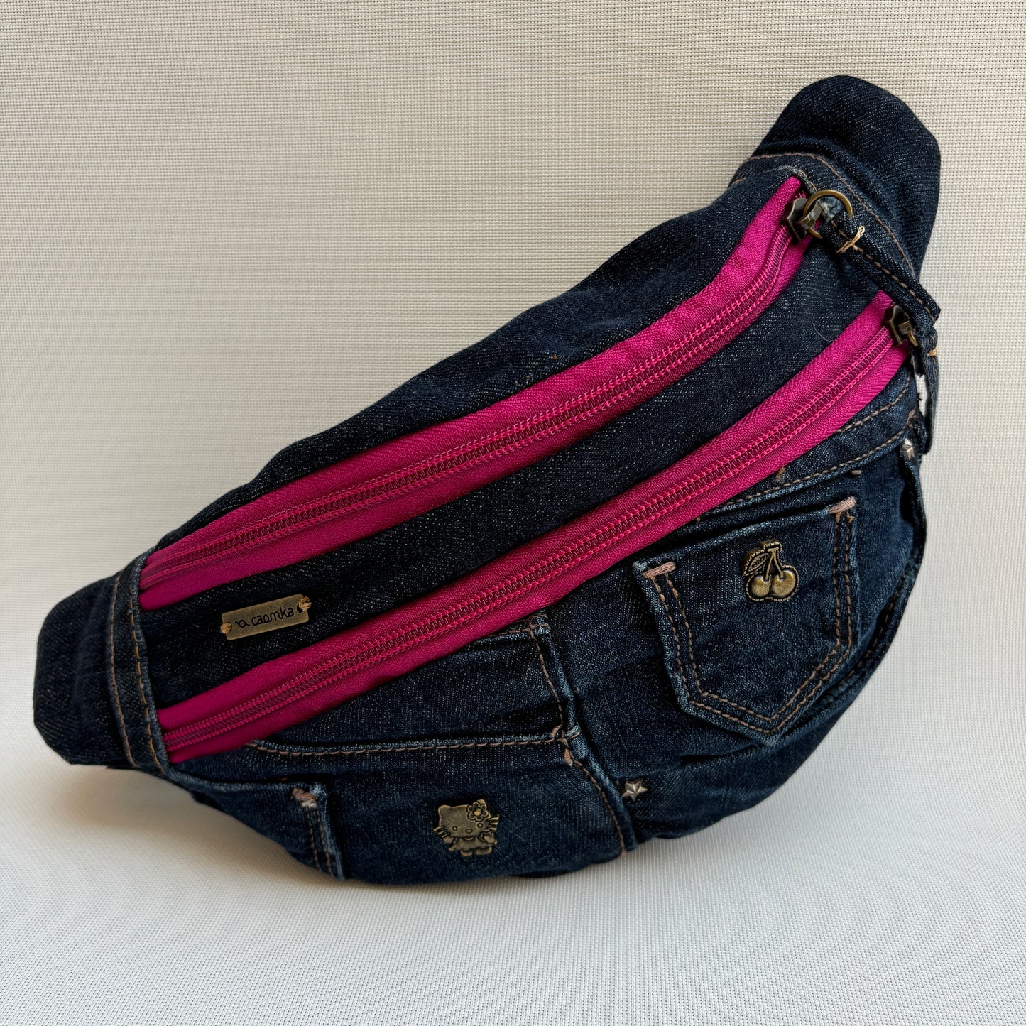 Maxi Retro Chic ♻️ Jeans Recycled ♻️ · Limited Edition · Einzelstück Nr. 12776