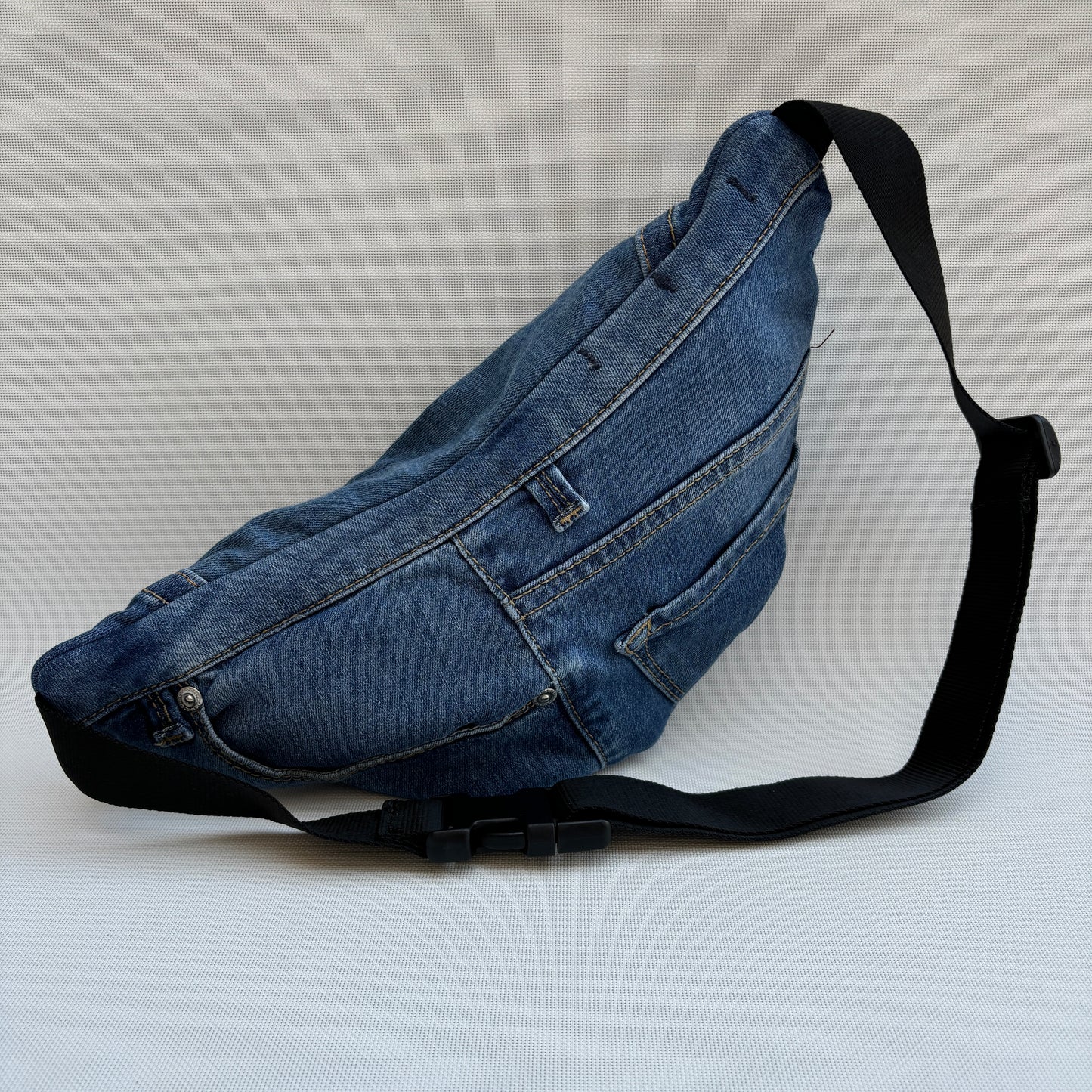 Maxi Retro Chic ♻️ Jeans Recycled ♻️ · Limited Edition · Einzelstück Nr. 12776