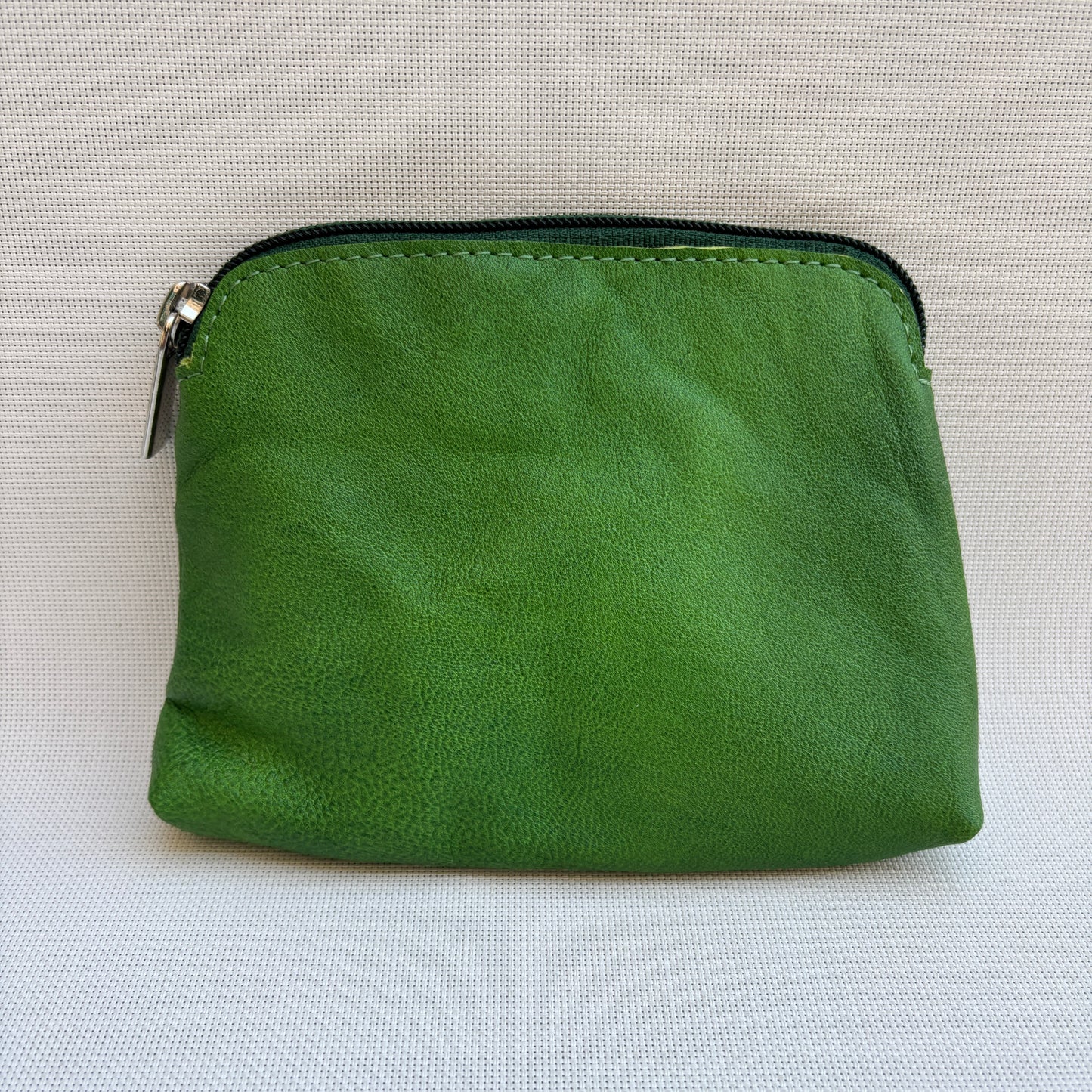 CAOMKA Flat Coin Purse Natürliches BioCuir®-Leder Exklusivstück Nr. 13177