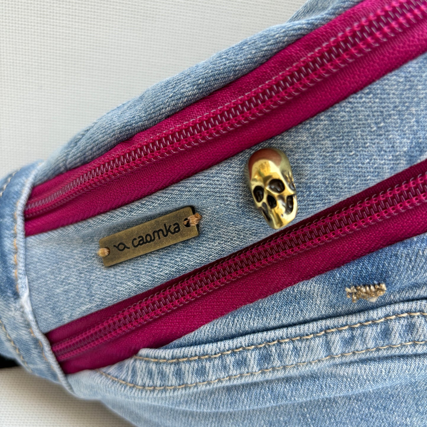 Maxi Retro Chic ♻️ Jeans Recycled ♻️ · Limited Edition · Einzelstück Nr. 12776