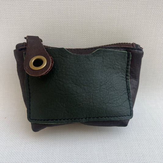 Monedero Wink CAOMKA · Piel natural BioCuir® · Pieza Exclusiva Núm. 14372
