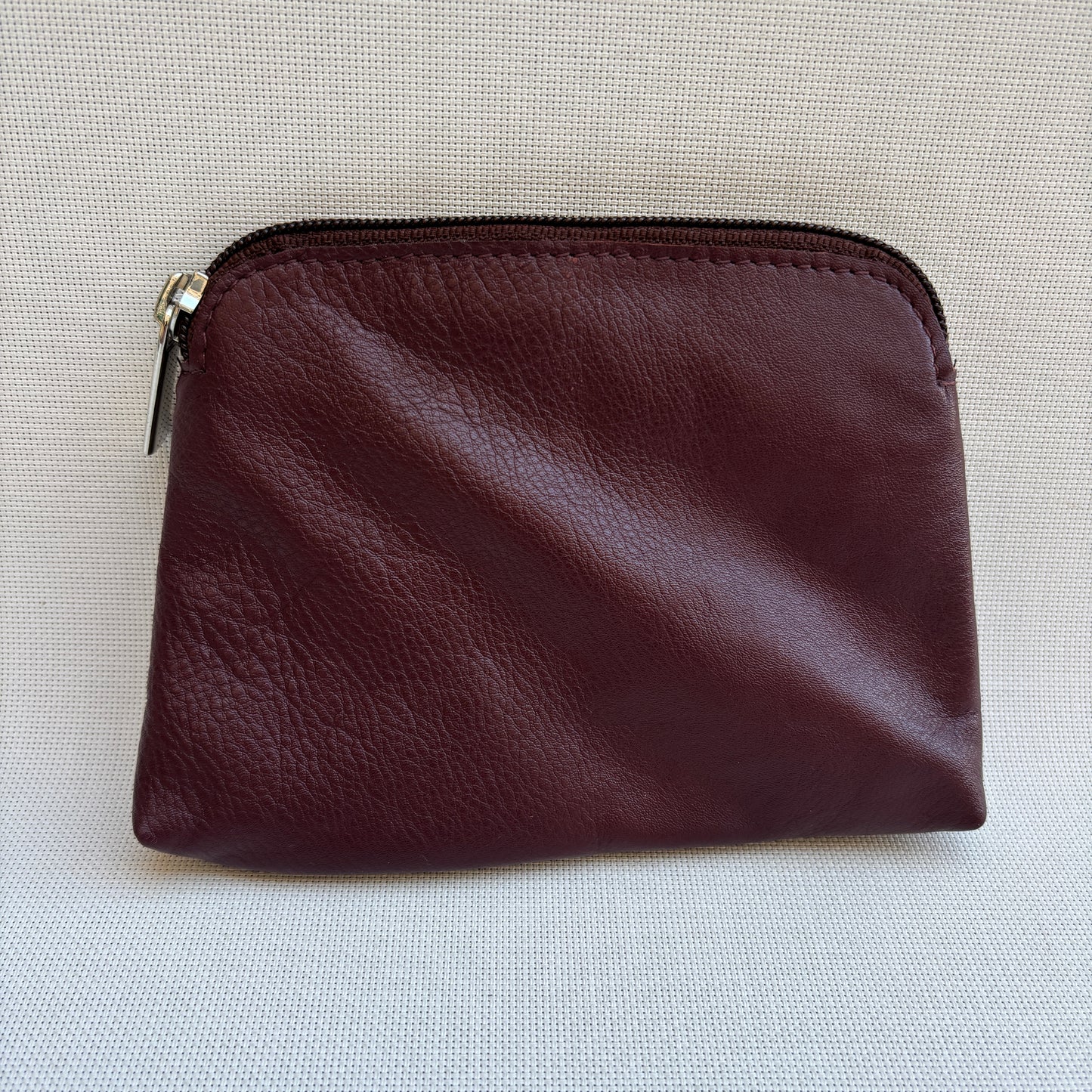 CAOMKA Flat Coin Purse Natürliches BioCuir®-Leder Exklusivstück Nr. 13177