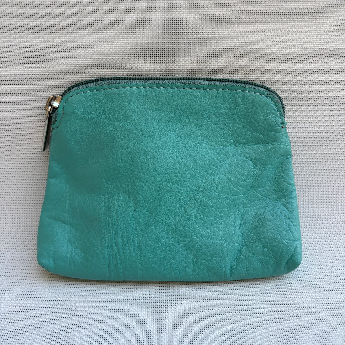 CAOMKA Flat Coin Purse Natürliches BioCuir®-Leder Exklusivstück Nr. 13177