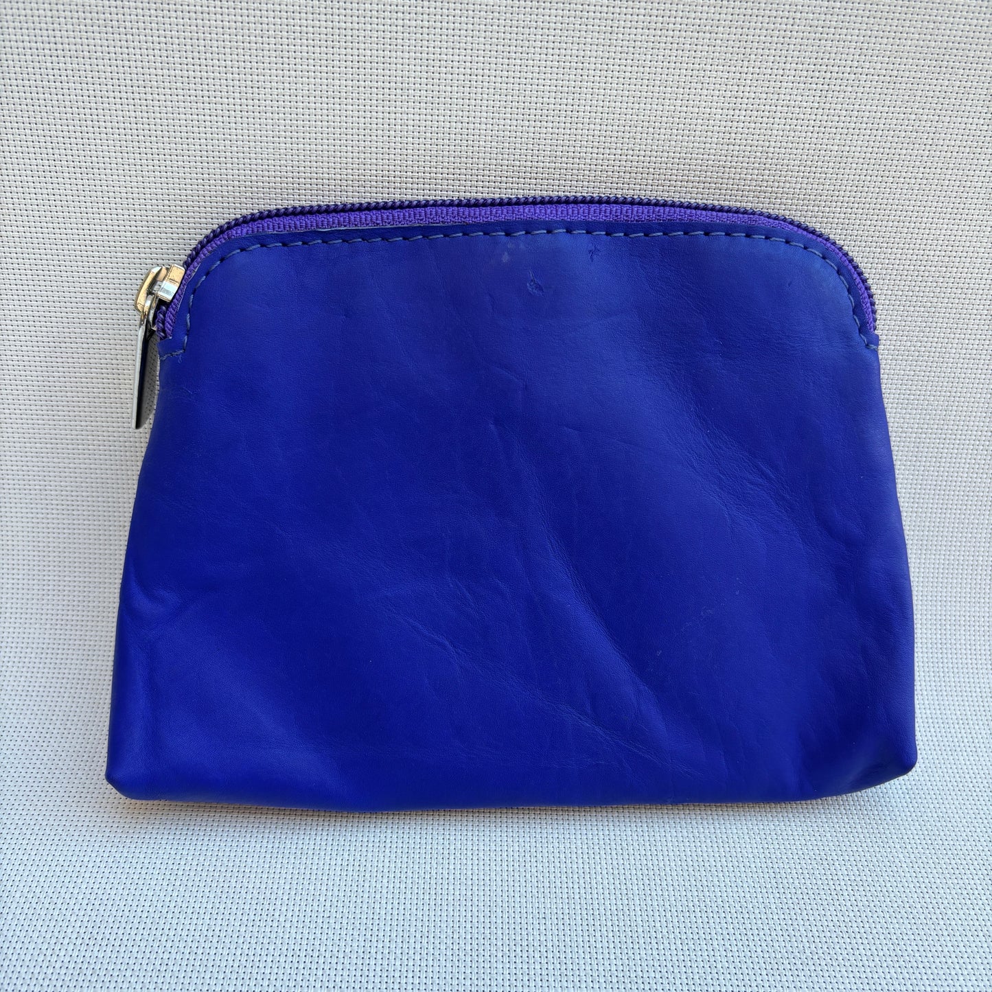 CAOMKA Flat Coin Purse Natürliches BioCuir®-Leder Exklusivstück Nr. 13177
