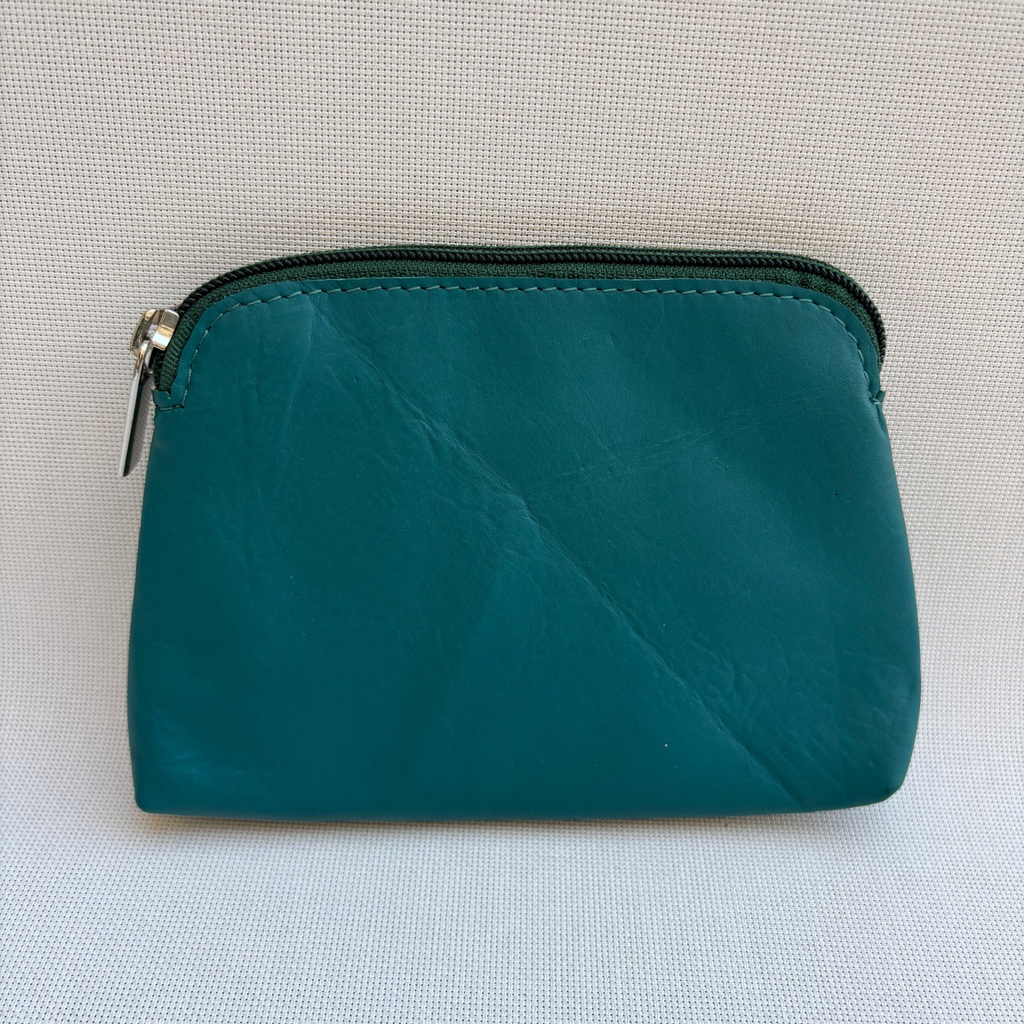 CAOMKA Flat Coin Purse Natürliches BioCuir®-Leder Exklusivstück Nr. 13177