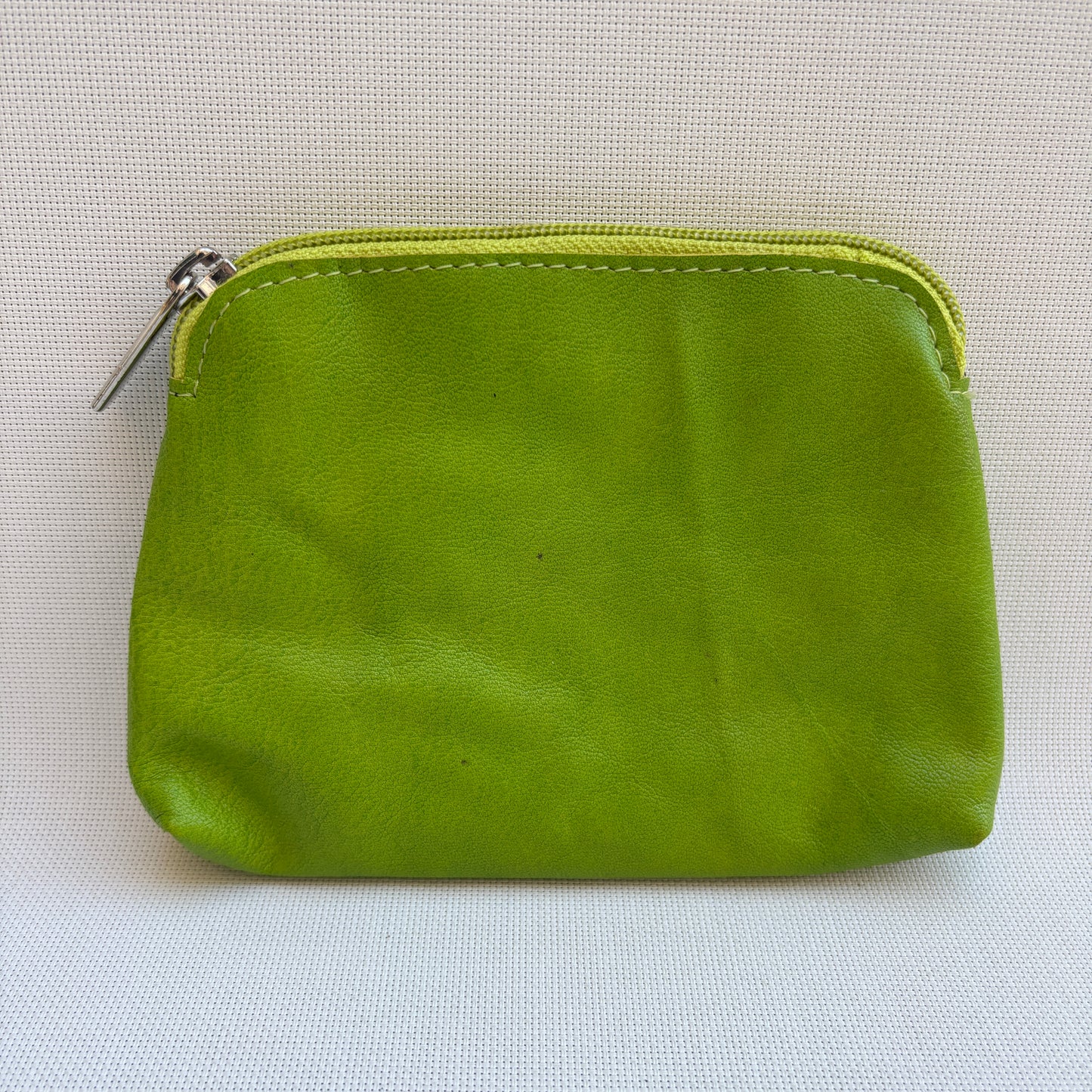 CAOMKA Flat Coin Purse Natürliches BioCuir®-Leder Exklusivstück Nr. 13177