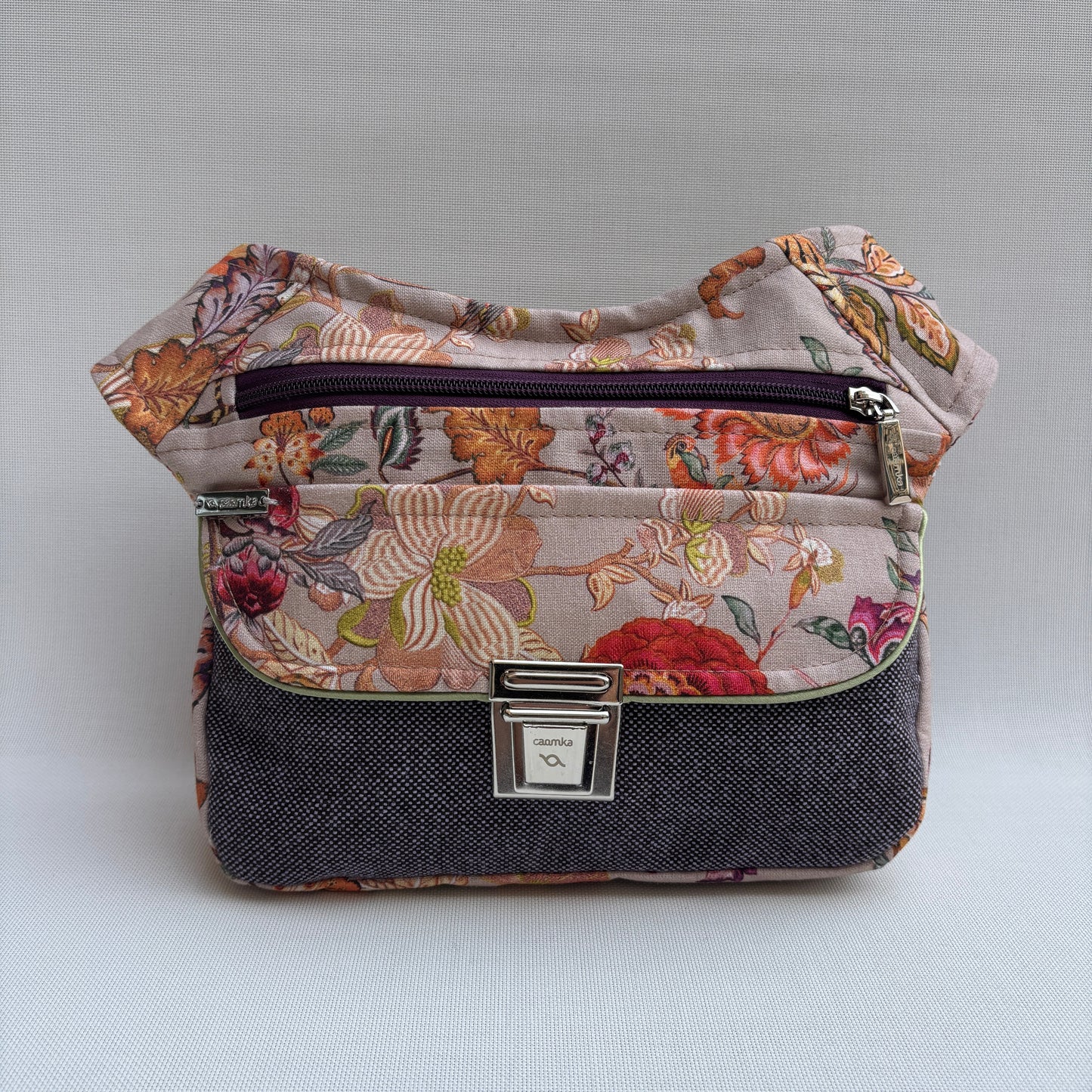 Riñonera "Special Elegant Flowers" + Bolsillo trasero · Pieza Exclusiva Núm. 17716