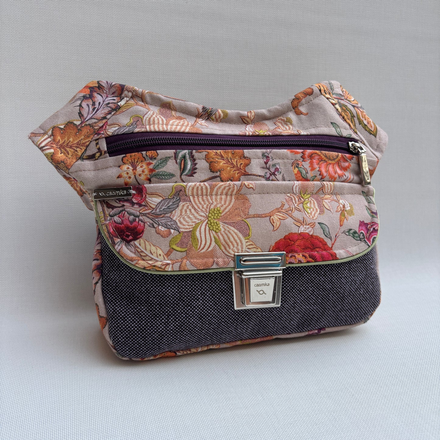 Riñonera "Special Elegant Flowers" + Bolsillo trasero · Pieza Exclusiva Núm. 17716