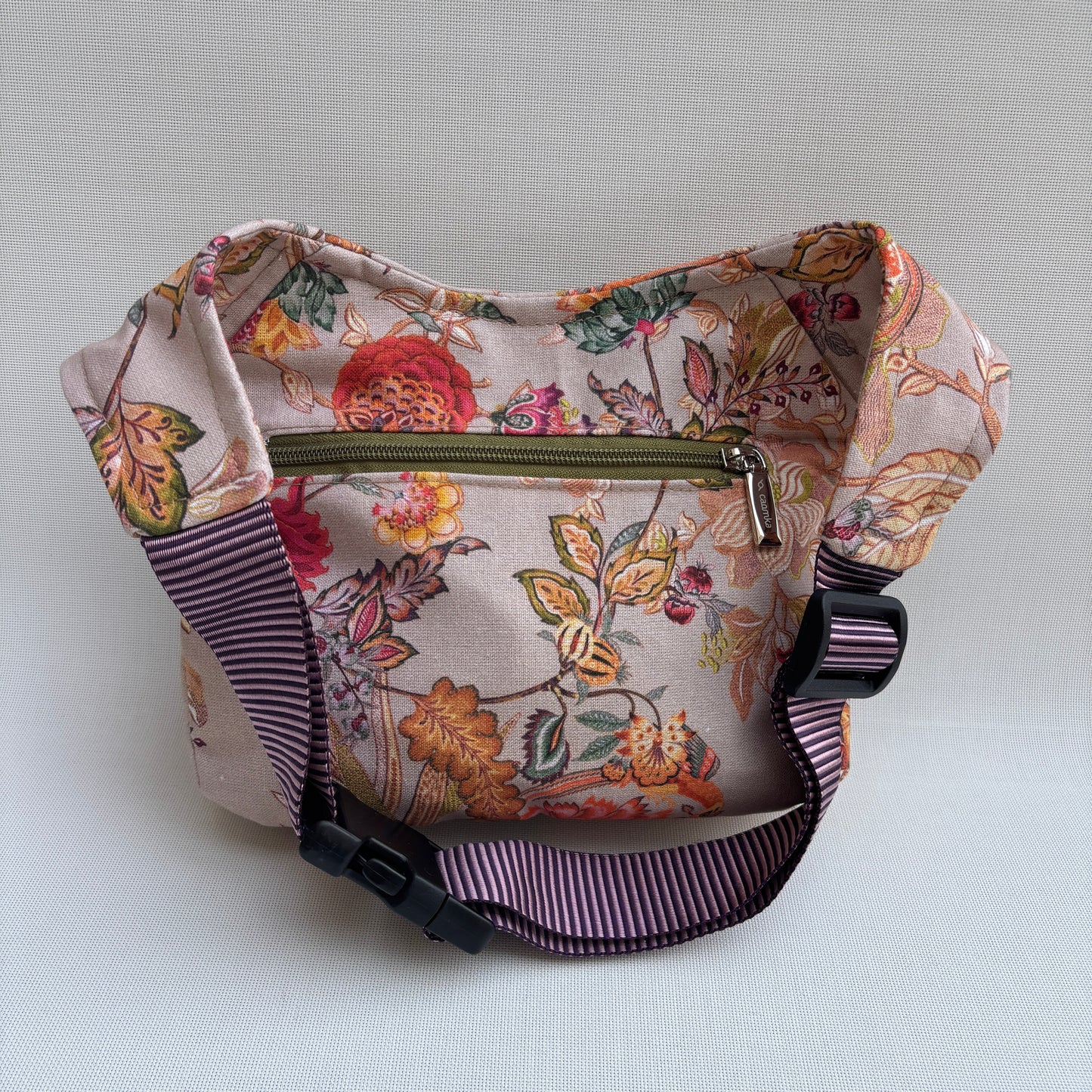 Riñonera "Special Elegant Flowers" + Bolsillo trasero · Pieza Exclusiva Núm. 17716