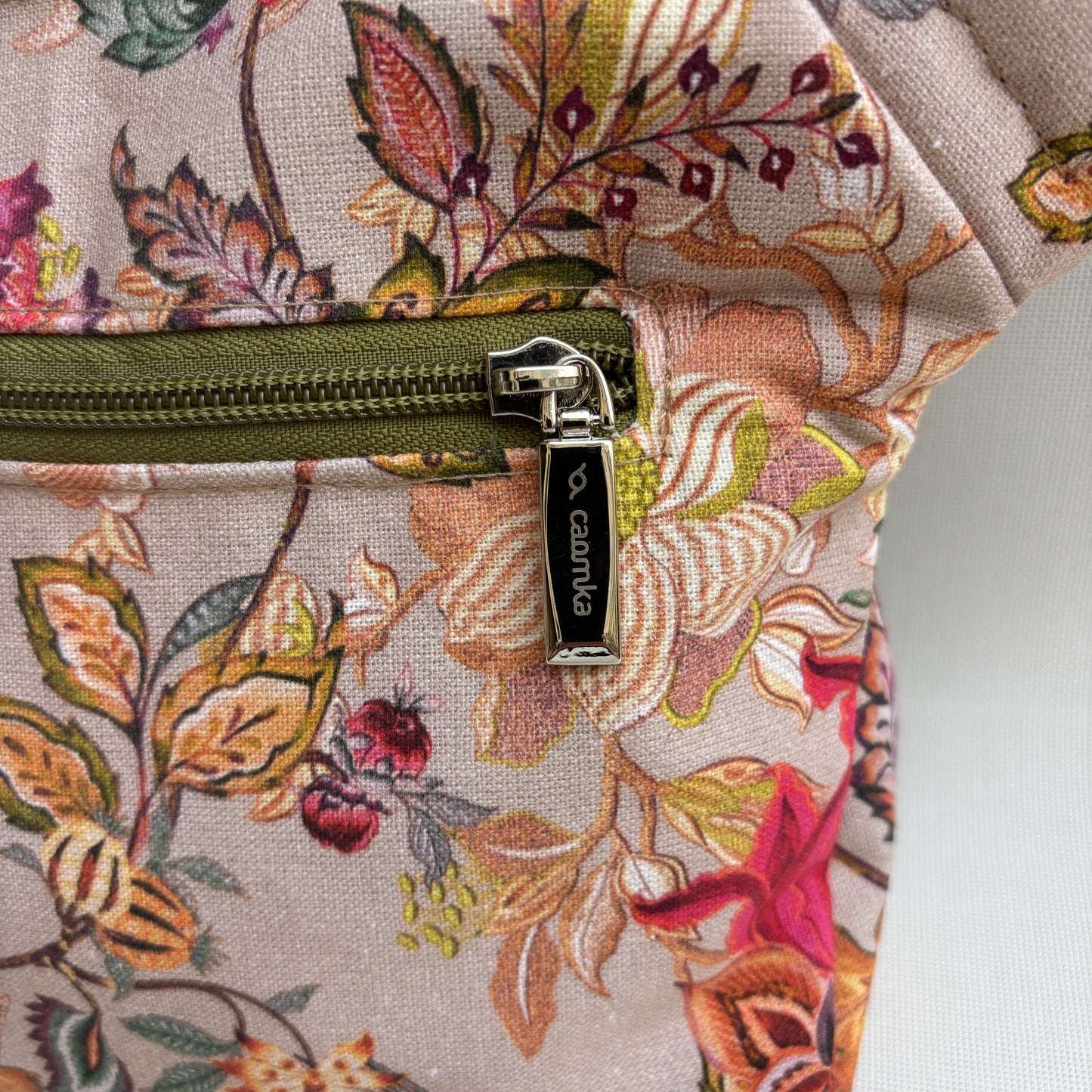 Riñonera "Special Elegant Flowers" + Bolsillo trasero · Pieza Exclusiva Núm. 17716