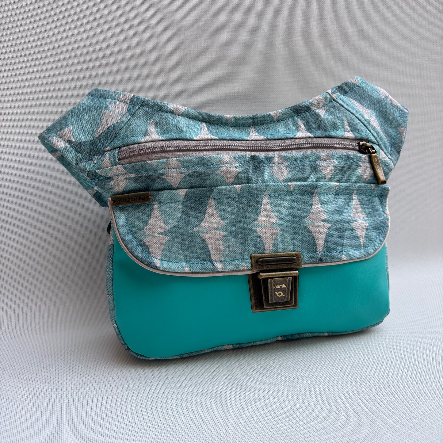 Riñonera "Special Esmeralda Top" + Bolsillo trasero · Impermeable · Pieza Única Núm. 17727