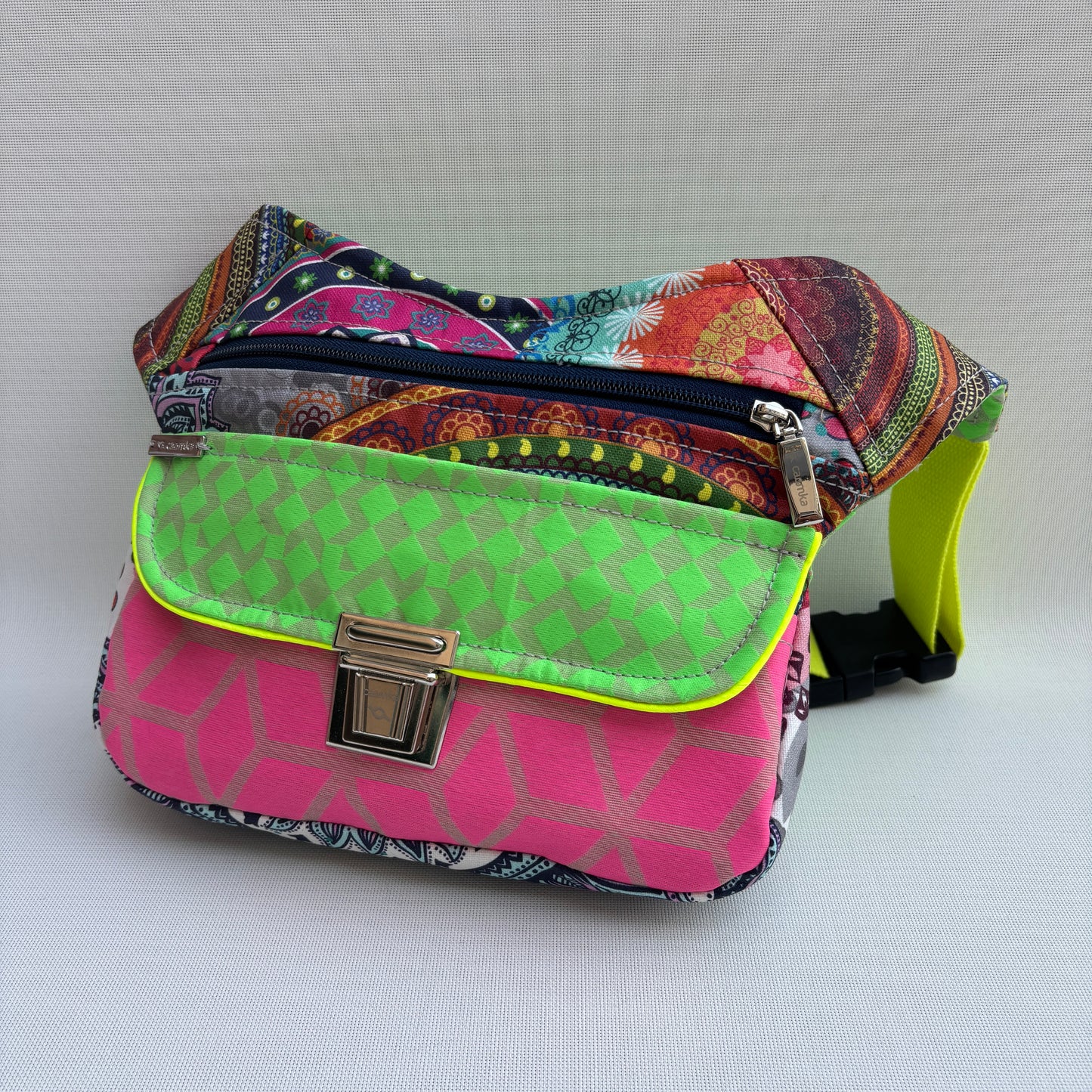 Riñonera "Special Fantasy Colors" + Bolsillo trasero · Impermeable · Pieza Única Núm. 17729