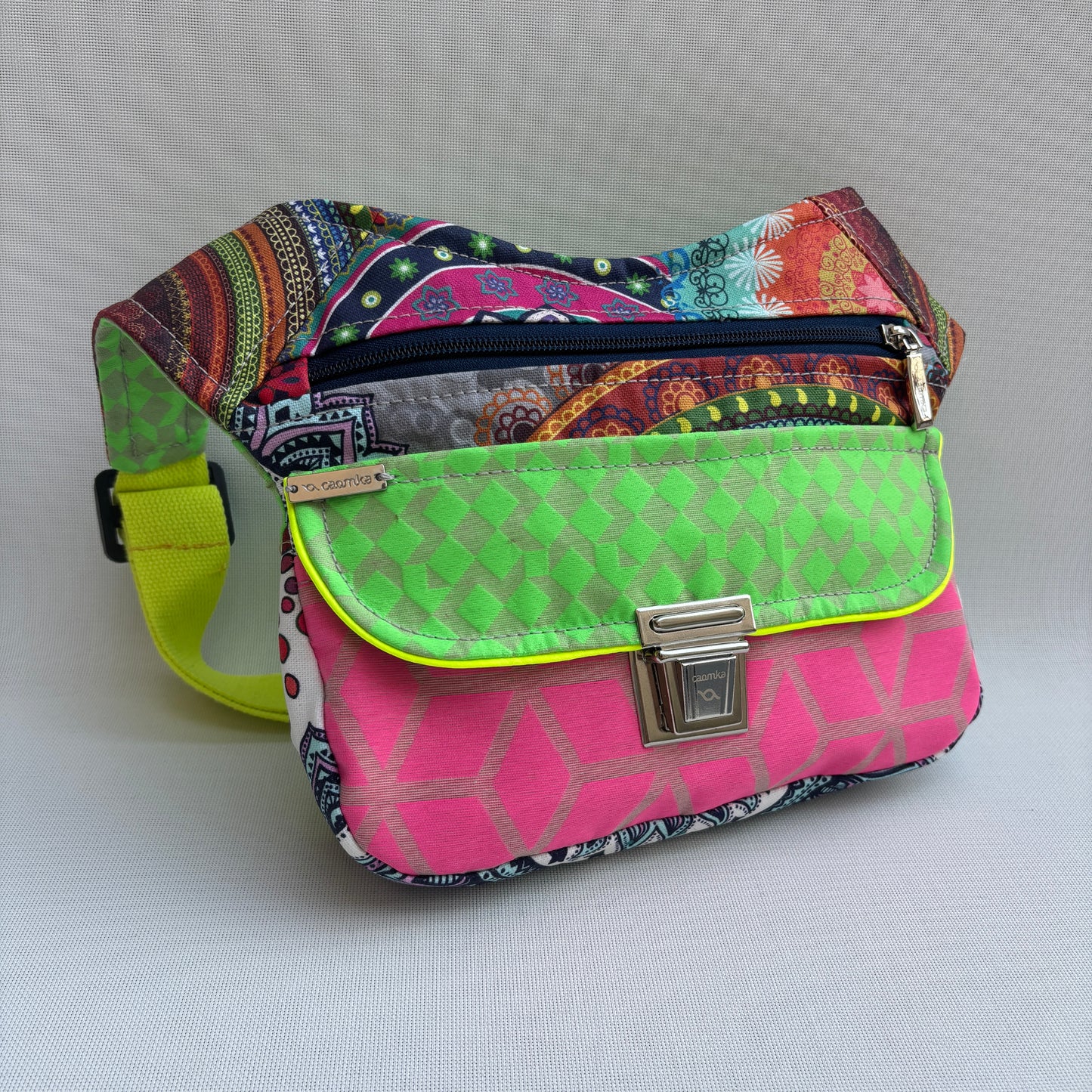 Riñonera "Special Fantasy Colors" + Bolsillo trasero · Impermeable · Pieza Única Núm. 17729