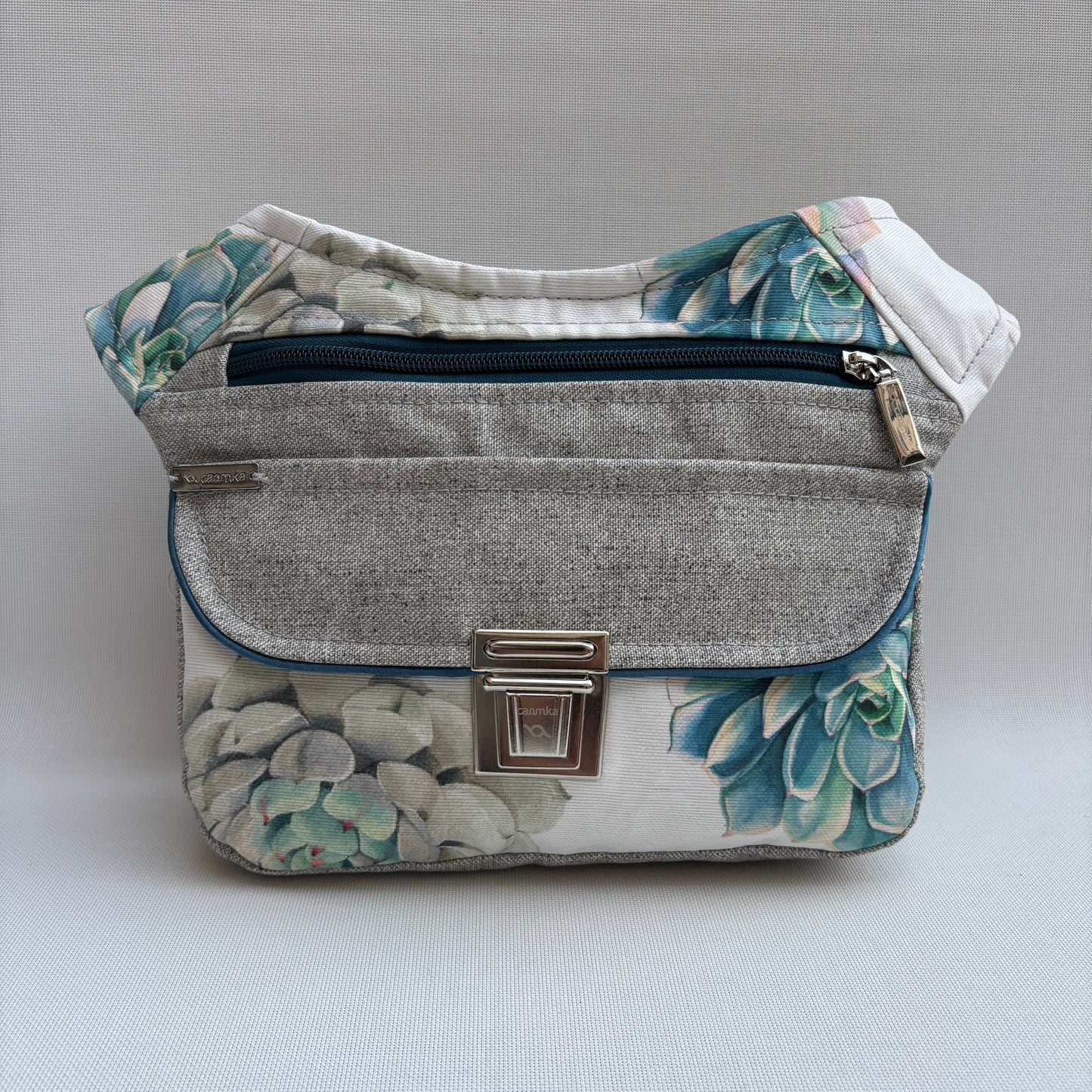 Riñonera "Elegant Summer" + Bolsillo trasero · Impermeable · Pieza Única Núm. 17700