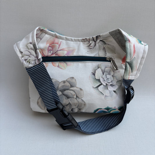 Riñonera "Elegant Summer" + Bolsillo trasero · Impermeable · Pieza Única Núm. 17700