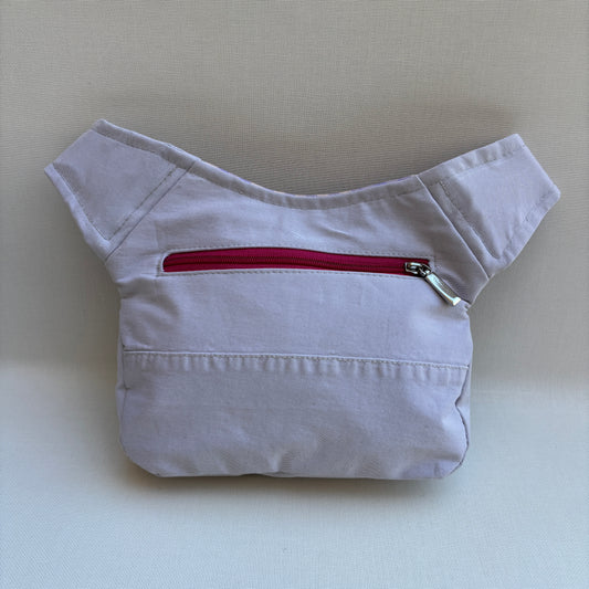 Riñonera "Special Summer Top" ♻️ Jeans Recycled ♻️ + Bolsillo trasero · Pieza Única Núm. 19182