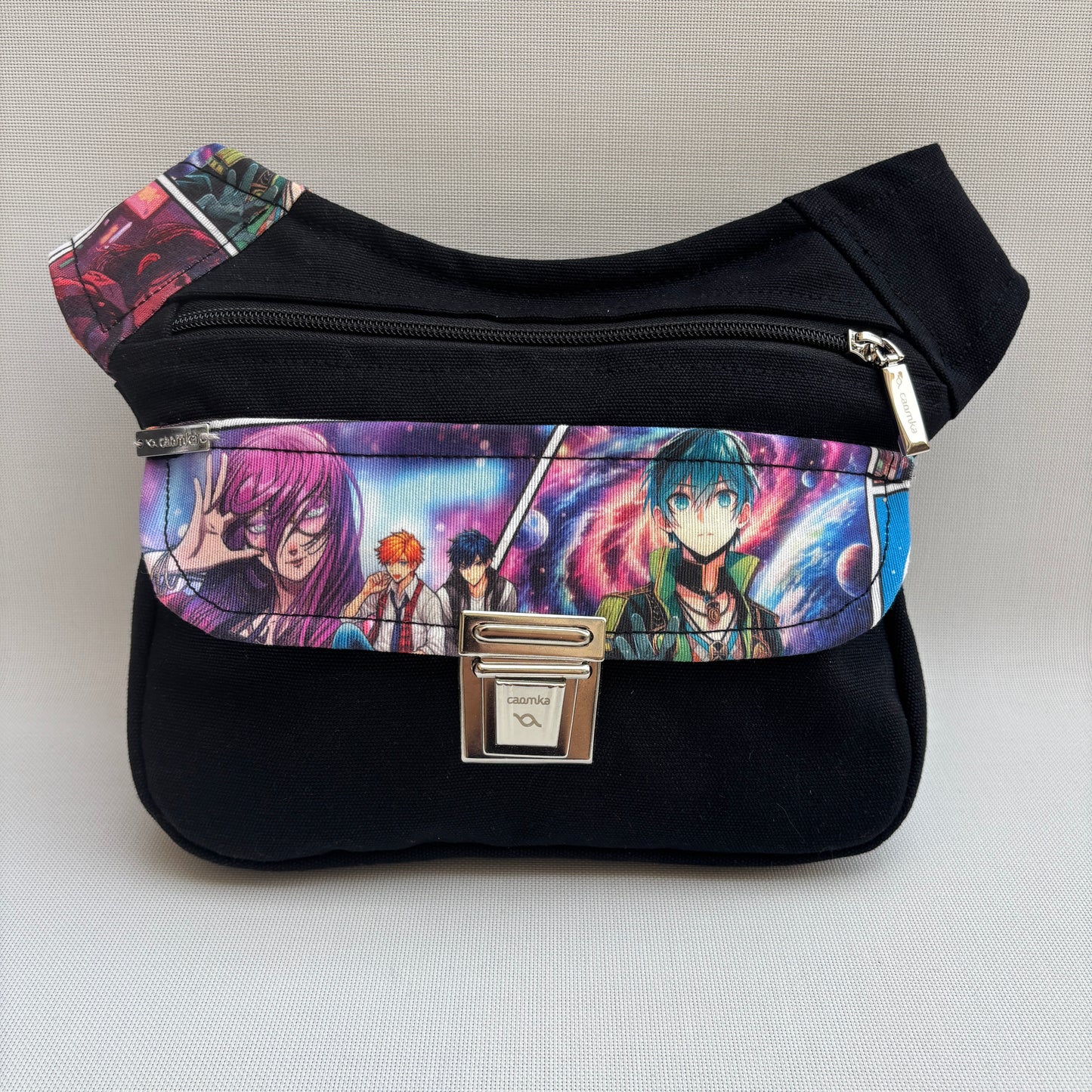 Riñonera "Special Manga Black" + Bolsillo trasero · Pieza Exclusiva Núm. 17704