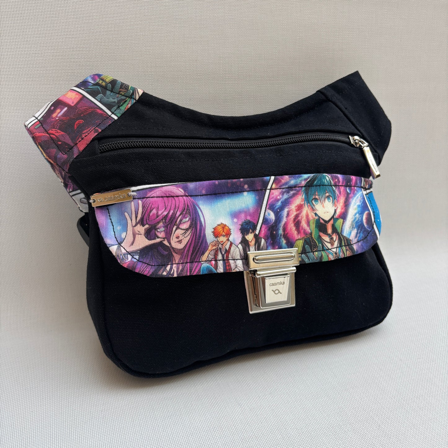 Riñonera "Special Manga Black" + Bolsillo trasero · Pieza Exclusiva Núm. 17704