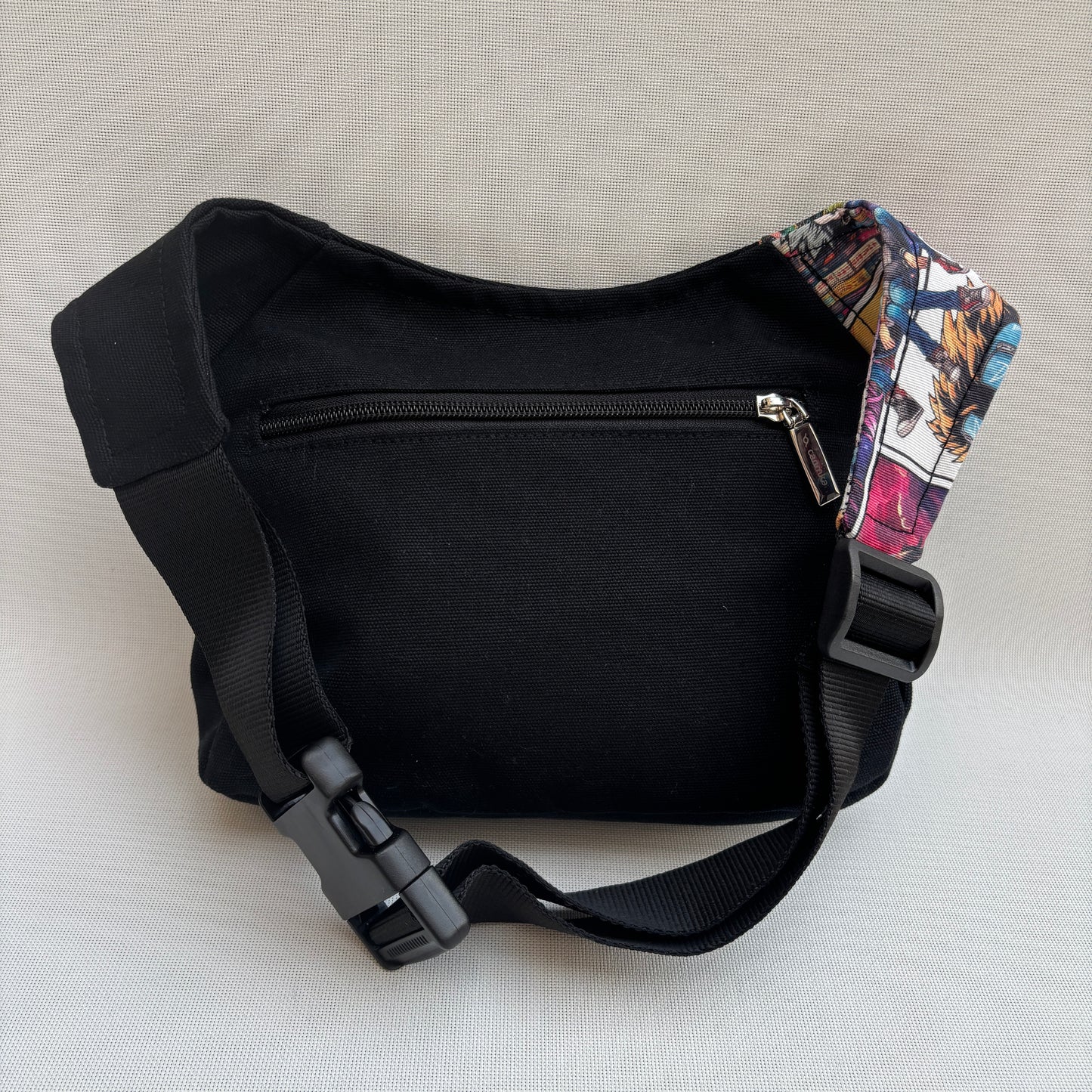 Riñonera "Special Manga Black" + Bolsillo trasero · Pieza Exclusiva Núm. 17704