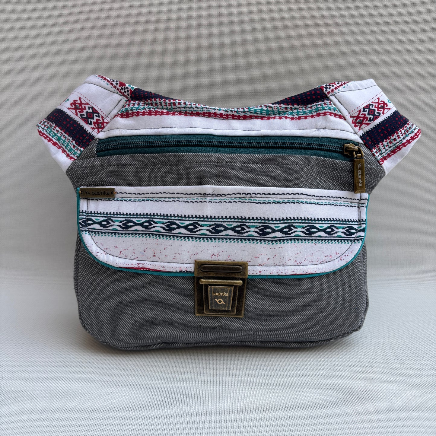 Spezielles schwarzes „Cordura“ &amp; Silber + Gesäßtasche, exklusives Teil Nr. 11492