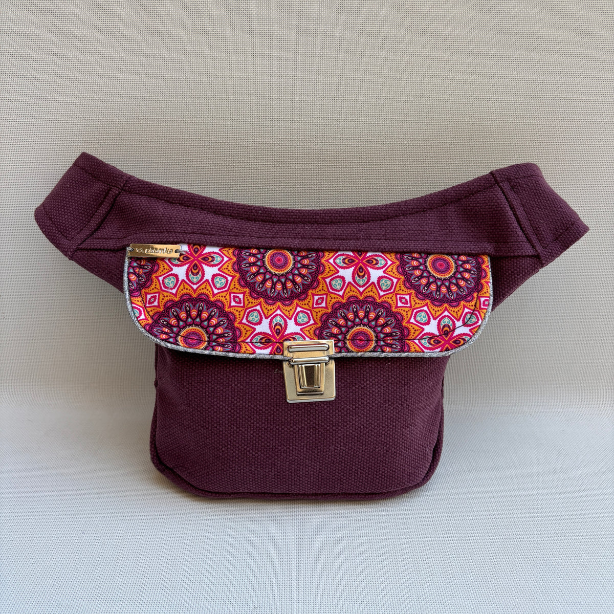 Riñonera Mini "Special Mandalas Top" + Bolsillo trasero extra · Pieza Única Núm. 19595