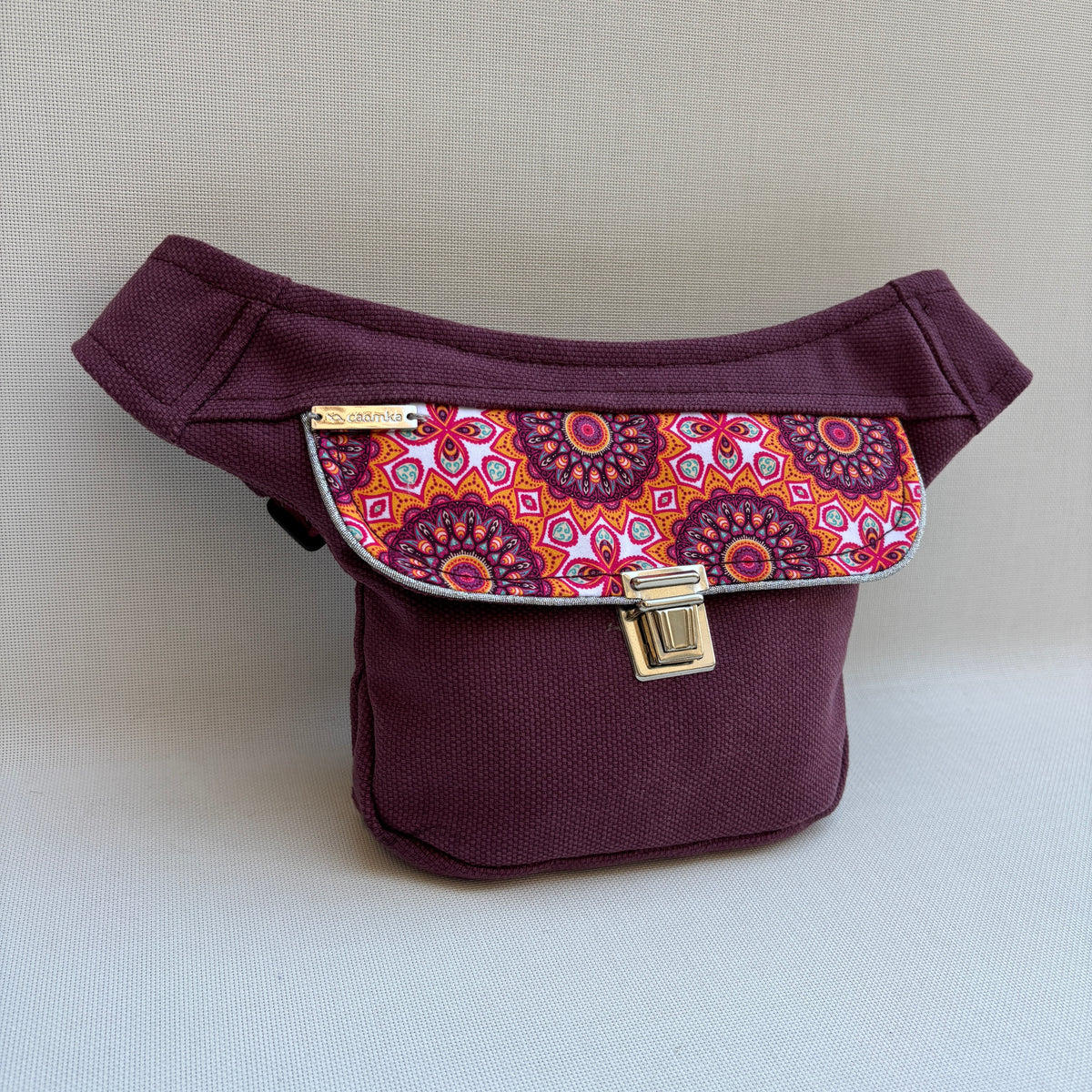 Riñonera Mini "Special Mandalas Top" + Bolsillo trasero extra · Pieza Única Núm. 19595
