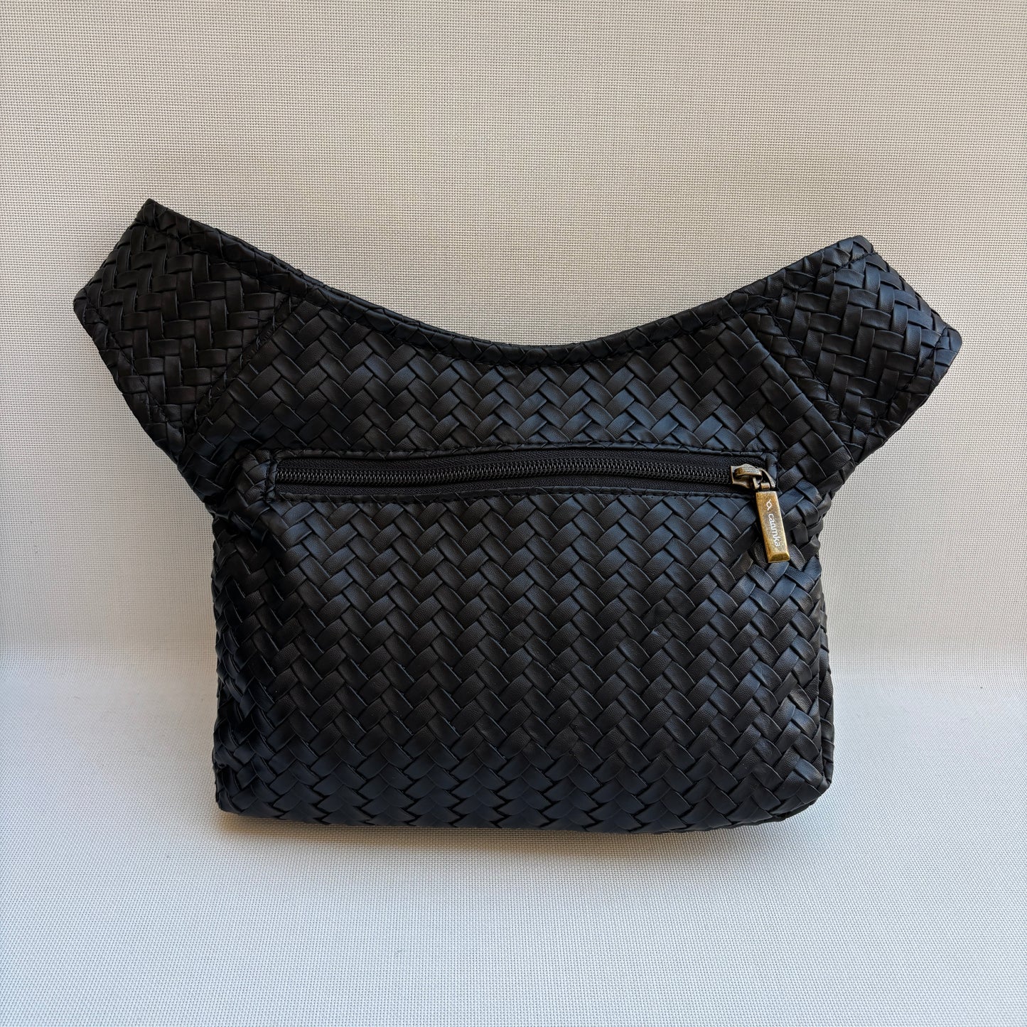 Riñonera "Special Elegant Black Top" · Polipiel + Bolsillo trasero · Pieza Única Núm. 19320