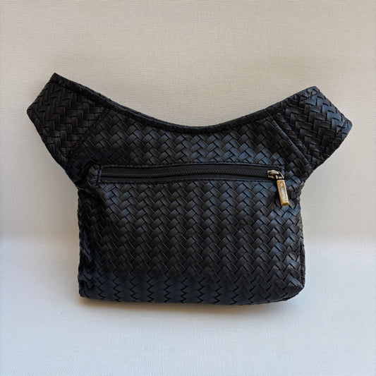 Riñonera "Special Elegant Black Top" · Polipiel + Bolsillo trasero · Pieza Única Núm. 19320