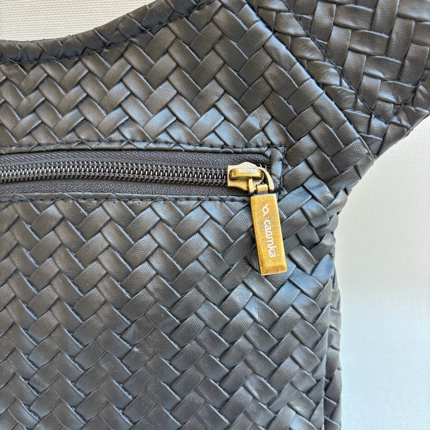 Riñonera "Special Elegant Black Top" · Polipiel + Bolsillo trasero · Pieza Única Núm. 19320